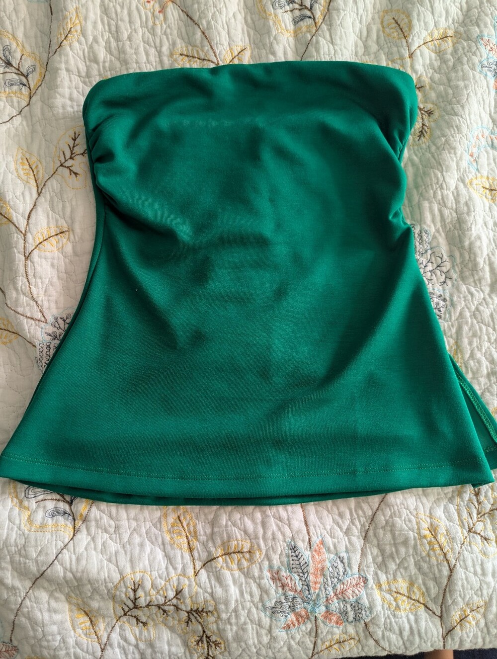 Y2k Green Tube Top